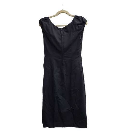 Rebecca Taylor Womens Dress Wool Blend Size 12 Lined Navy New‎ - Picture 5 of 15